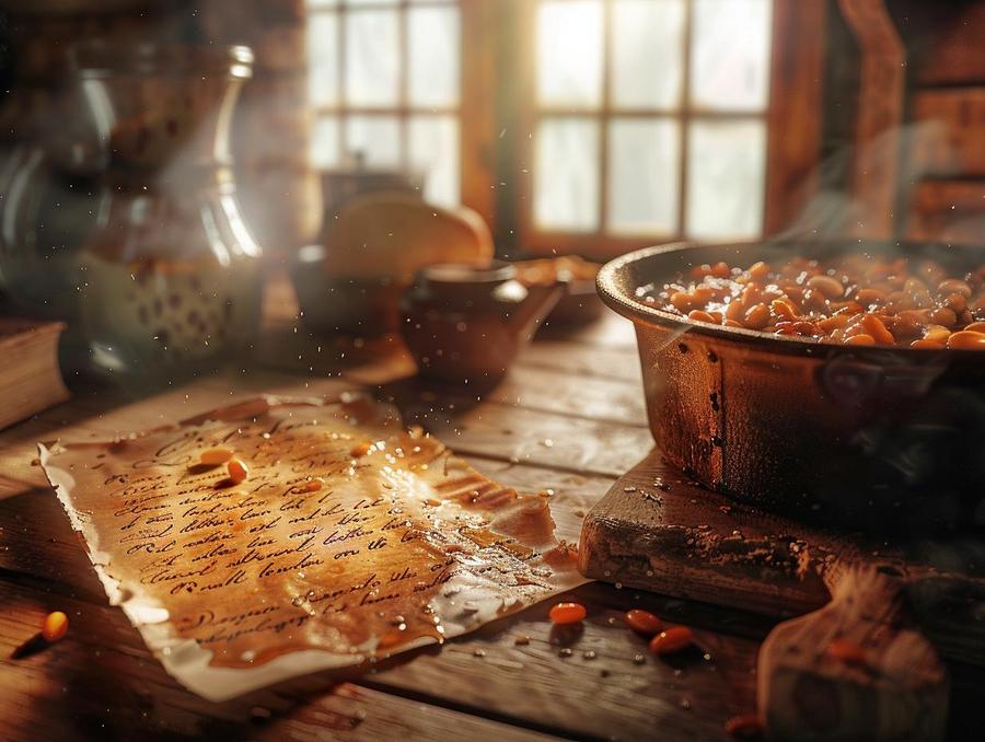 Alt text: Ingredients for Grandma Brown's baked beans recipe - a classic family favorite.