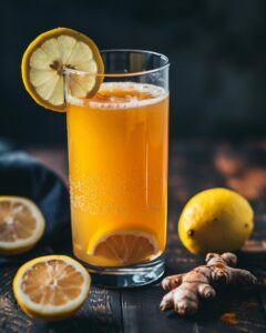 "Health-conscious individual preparing organic ingredients for a lung detox recipe."