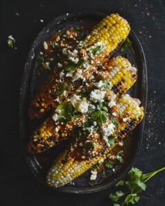 "Home chef preparing Chili's street corn recipe with kitchen essentials"