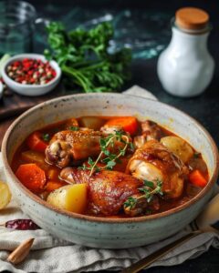 "Chef preparing a delicious chicken wing boil recipe in a large pot."