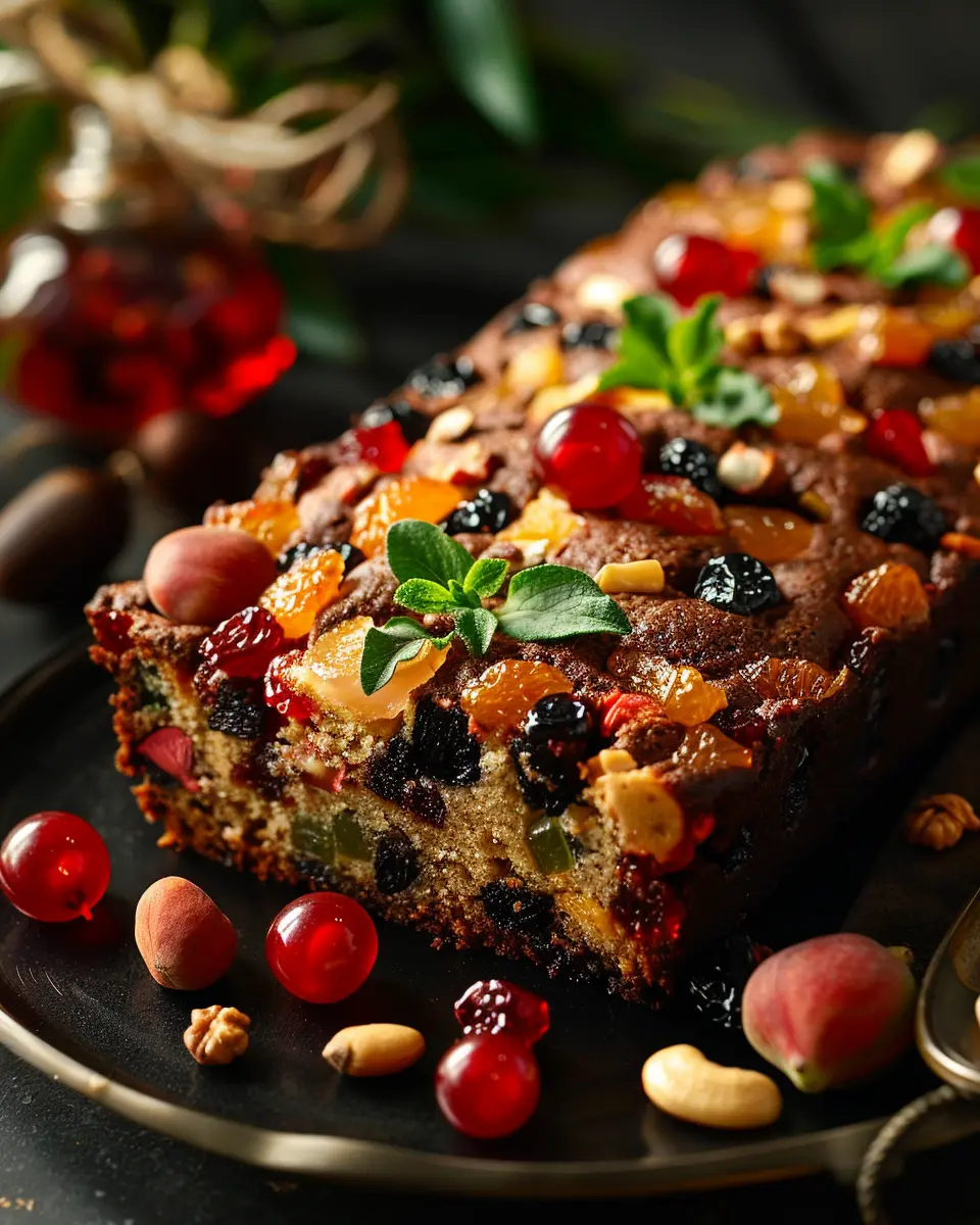 easy fruit cake recipe