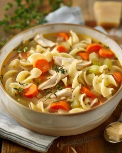 grandma's chicken noodle soup recipe