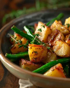 green beans and potatoes recipe