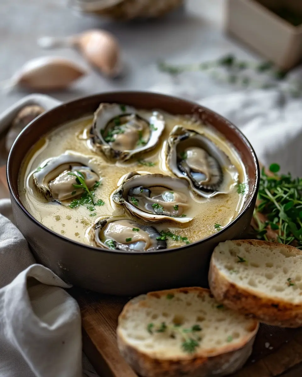 oyster stew recipe with just milk and butter