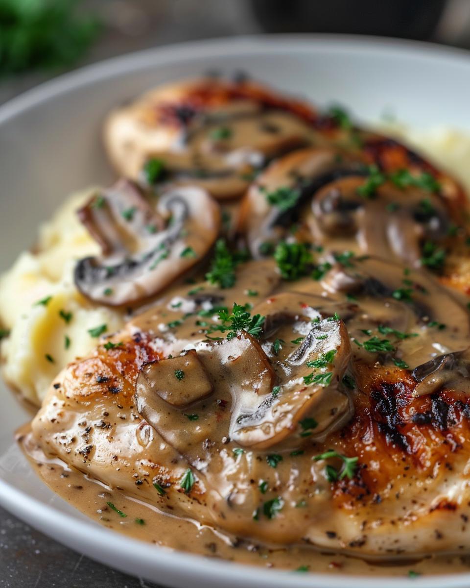 "Chef preparing Cheesecake Factory chicken marsala in a bustling kitchen environment."