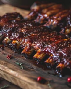 "Easy oven baked ribs recipe, perfect for beginners with simple ingredients needed."