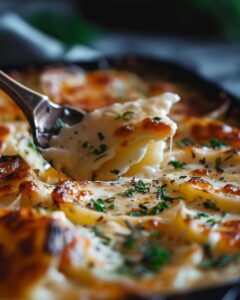"Simple Costco scalloped potatoes recipe for all skill levels, essential ingredients included."