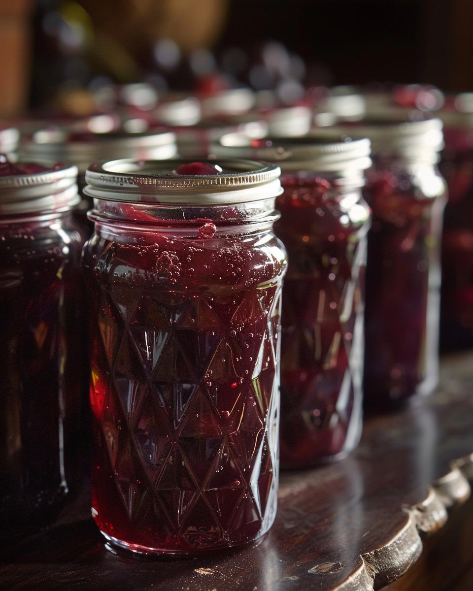 "Beginner-friendly muscadine jelly recipe with simple ingredients and easy-to-follow instructions."