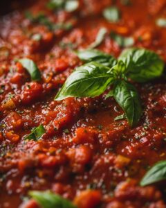 "Simple spaghetti sauce recipe no meat ingredients and steps for all skill levels"