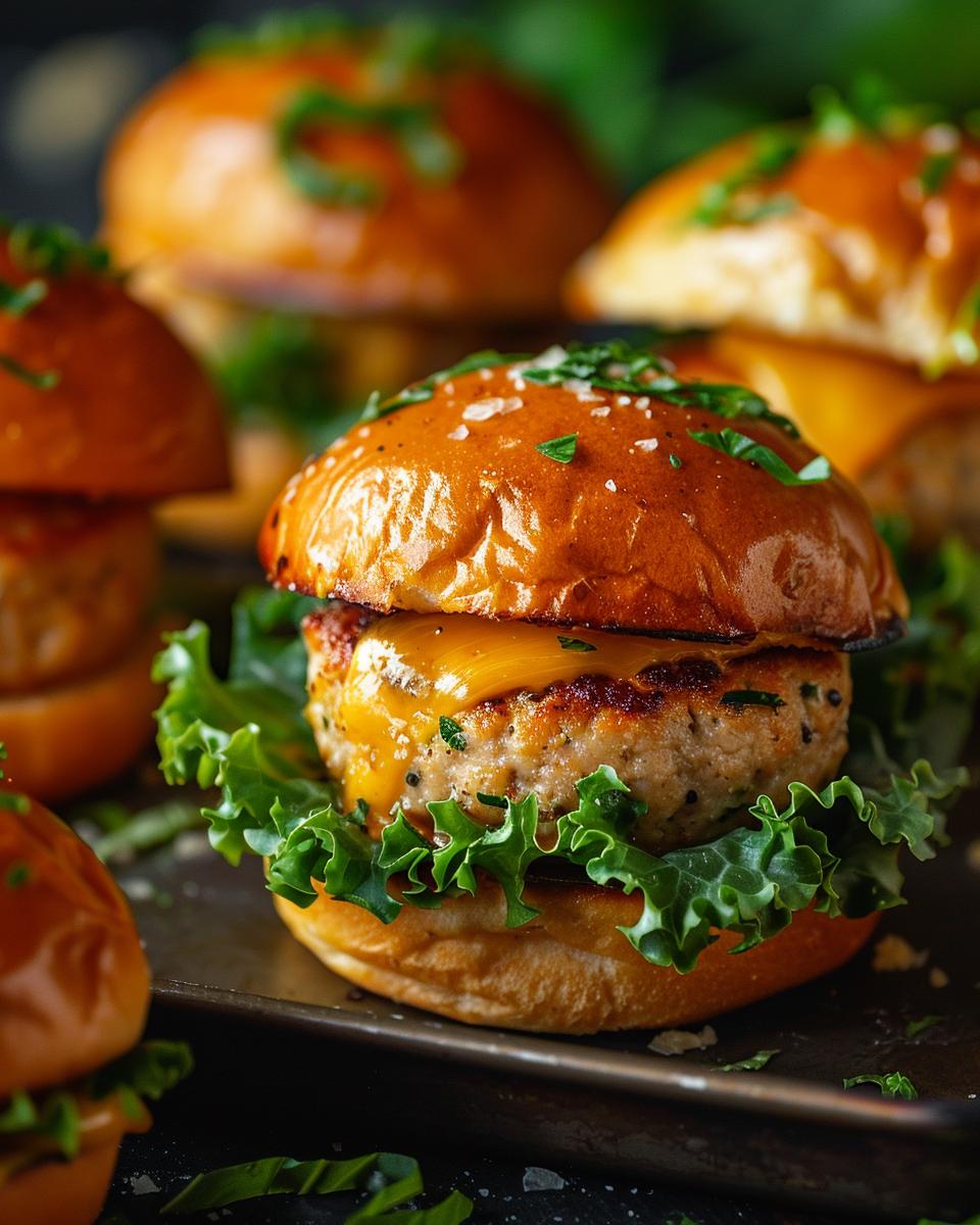 "Delicious turkey sliders recipe ingredients and preparation steps for an easy homemade meal."