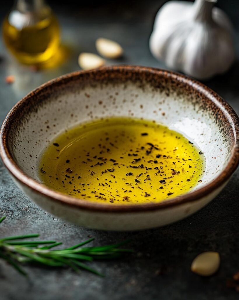 "Beginner-friendly garlic oil recipe with basic ingredients and easy preparation steps"