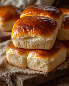 "Delicious homemade yogurt bread recipe with a golden crust on a wooden cutting board."