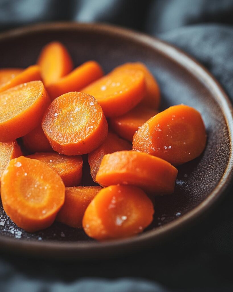 "Simple boiled carrots recipe for beginners with easy-to-find ingredients and clear instructions."